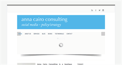 Desktop Screenshot of annacairo.com